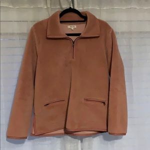 Madewell Sherpa Half Zip